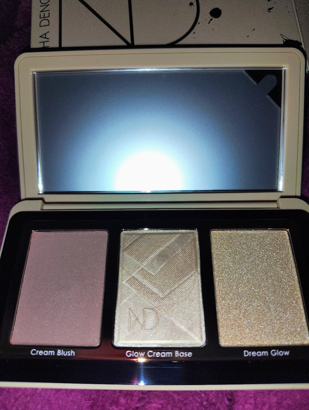 Natasha Denona My Dream Cheek Trio Palette Blush And Highlighter - Picture 5 of 7